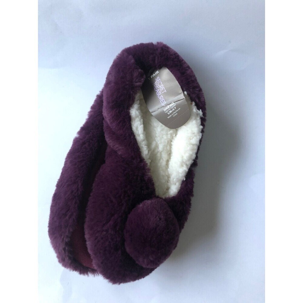 Women’s Faux Fur Slipper Socks size s/m 5-7